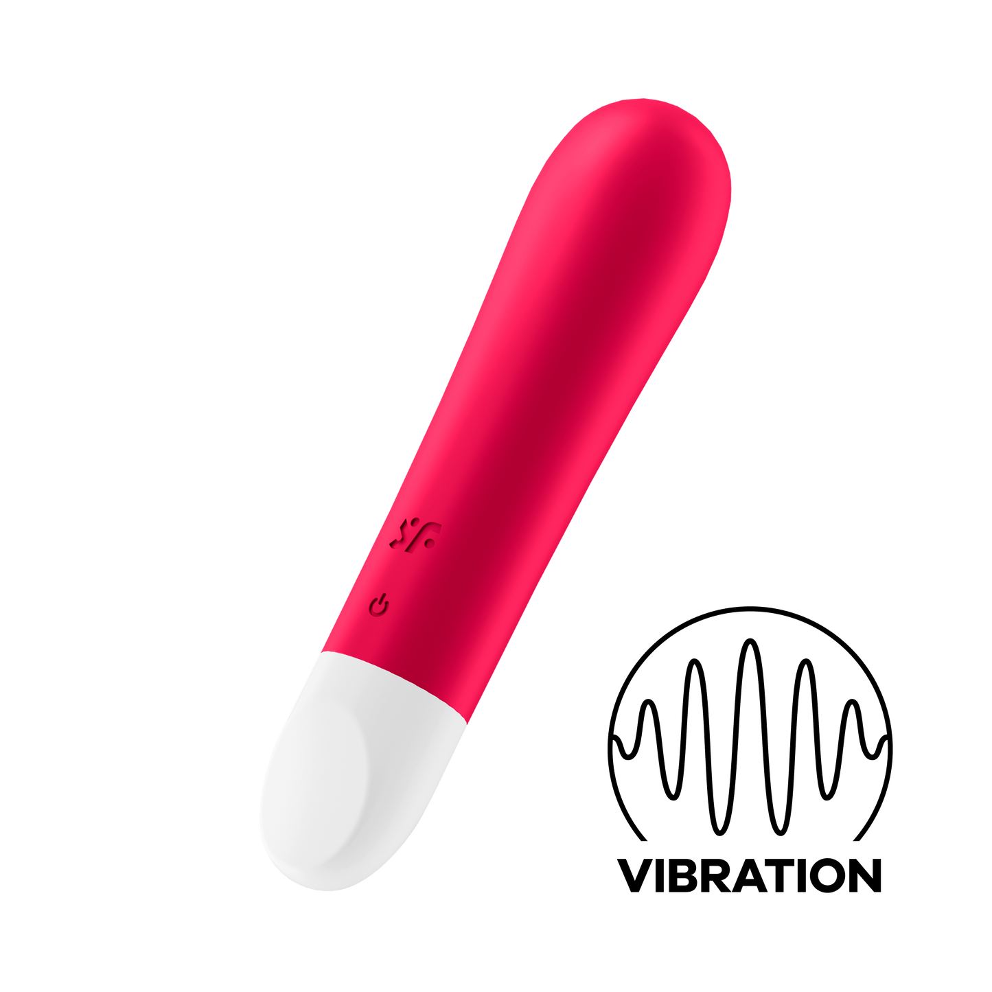 Satisfyer Ultra Power Bullet 1 Silicone Bullet Vibrator Red