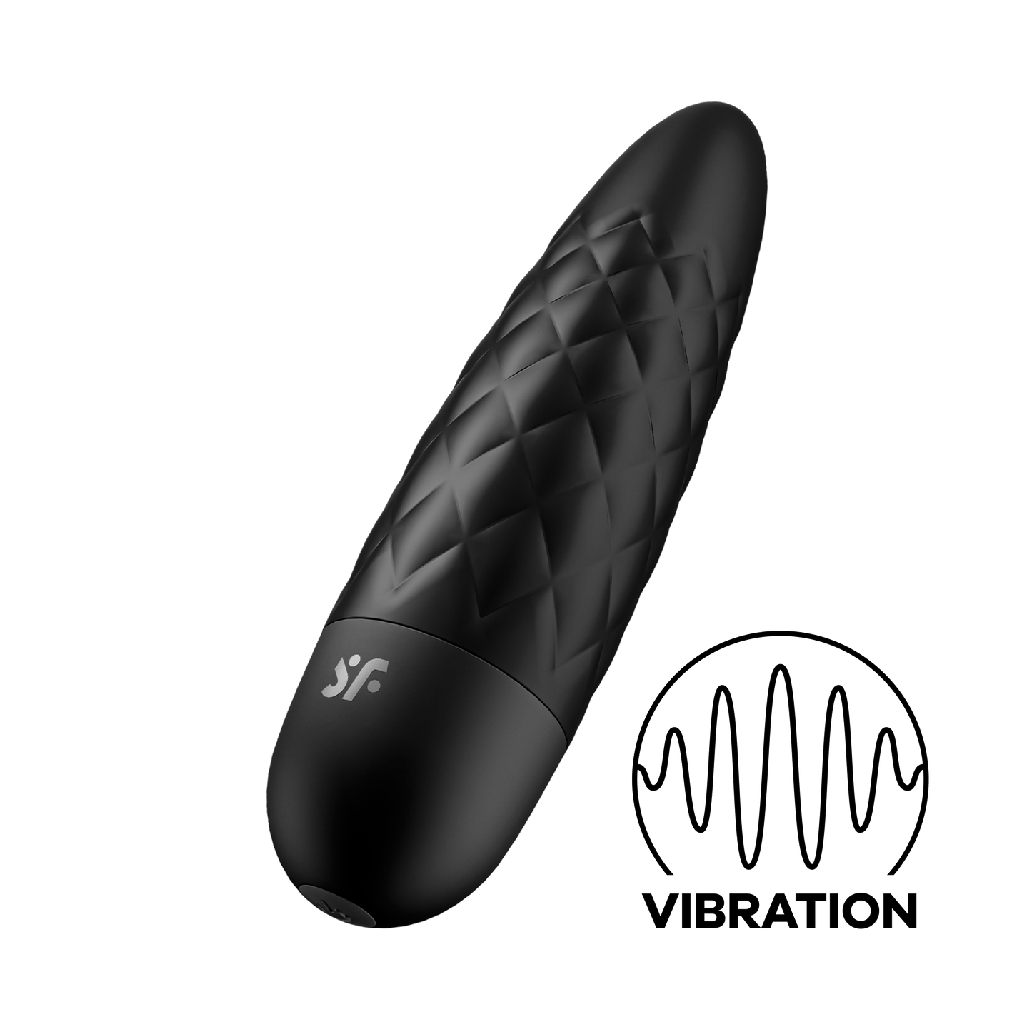 Satisfyer Ultra Power Bullet 5 Silicone Bullet Vibrator Black