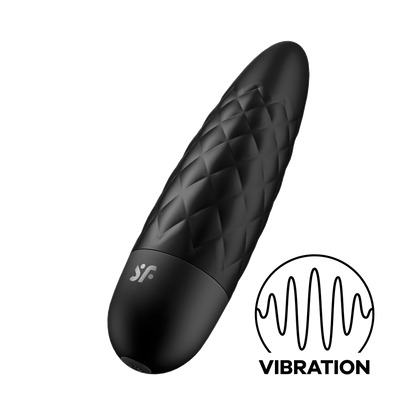 Satisfyer Ultra Power Bullet 5 Silicone Bullet Vibrator Black