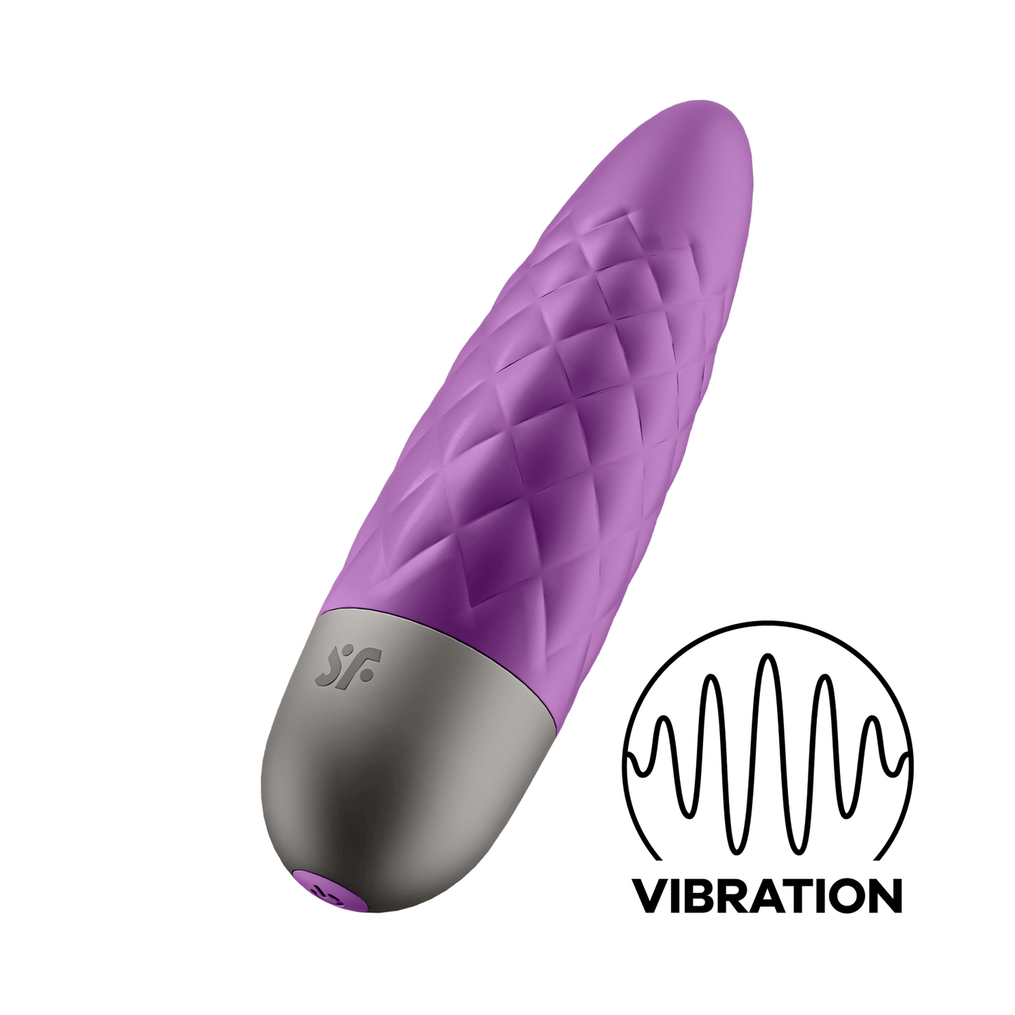 Satisfyer Ultra Power Bullet 5 Silicone Bullet Vibrator Violet