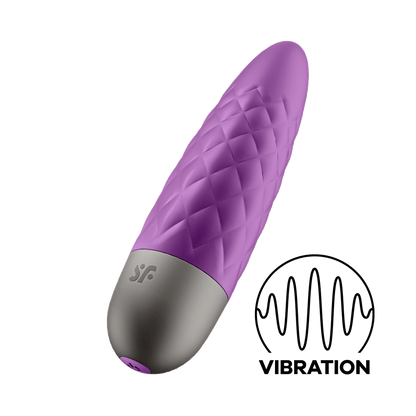 Satisfyer Ultra Power Bullet 5 Silicone Bullet Vibrator Violet