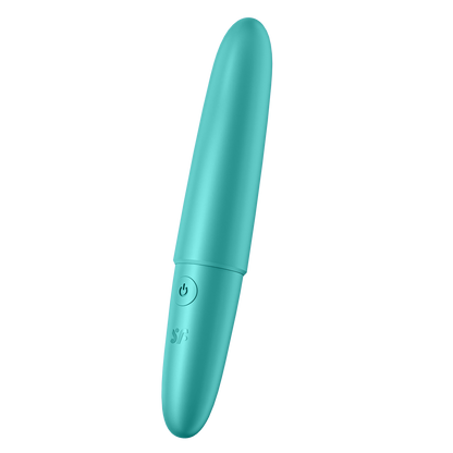 Satisfyer Ultra Power Bullet 6 Silicone Bullet Vibrator Turquoise