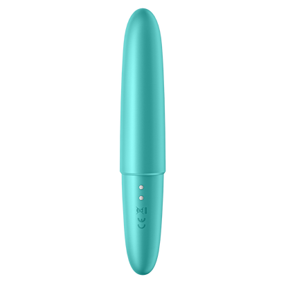 Satisfyer Ultra Power Bullet 6 Silicone Bullet Vibrator Turquoise