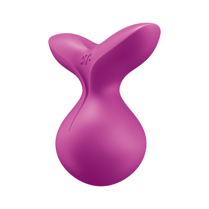 Satisfyer Viva la Vulva 3 Silicone Lay-on Vibrator Purple