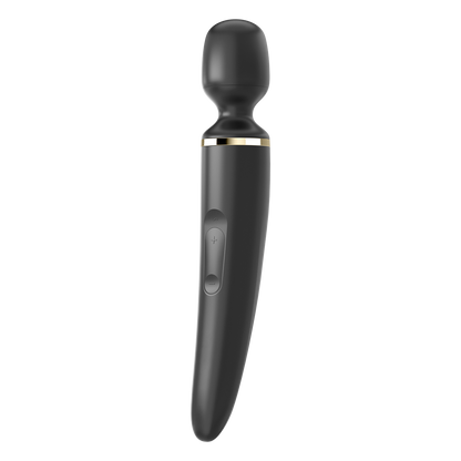 Satisfyer Wand-er Woman Silicone Wand Vibrator Black