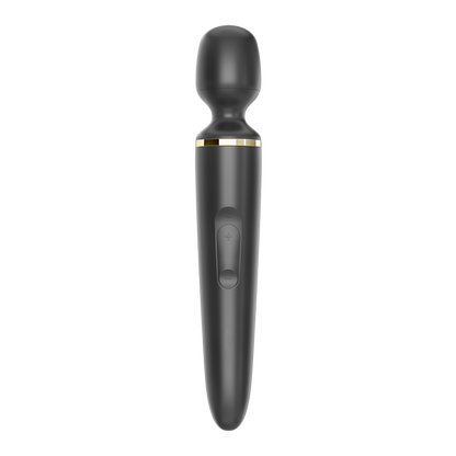 Satisfyer Wand-er Woman Silicone Wand Vibrator Black