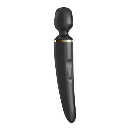 Satisfyer Wand-er Woman Silicone Wand Vibrator Black