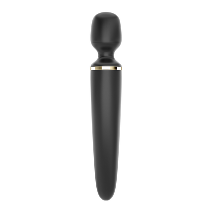 Satisfyer Wand-er Woman Silicone Wand Vibrator Black