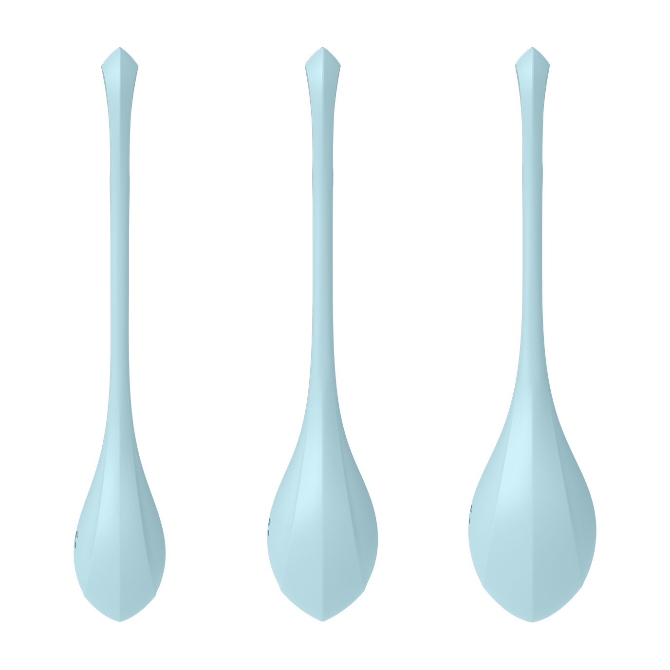 Satisfyer Yoni Power 2 Silicone Kegel Balls Set of 3 Blue
