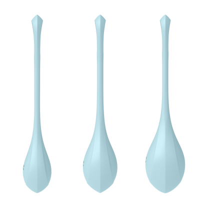 Satisfyer Yoni Power 2 Silicone Kegel Balls Set of 3 Blue