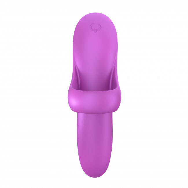 Satisfyer Bold Lover Silicone Finger Vibrator Pink