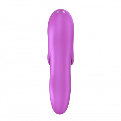 Satisfyer Bold Lover Silicone Finger Vibrator Pink