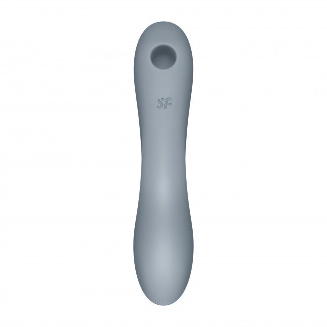 Satisfyer Curvy Trinity 3 Air Pulse Vibrator Grey