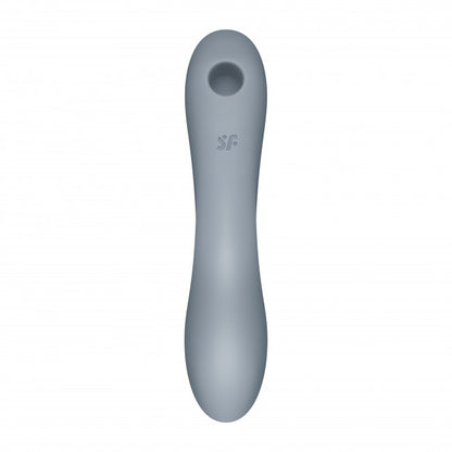 Satisfyer Curvy Trinity 3 Air Pulse Vibrator Grey