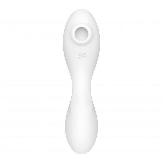 Satisfyer Curvy Trinity 5+ App Enabled Air Pulse Vibrator White