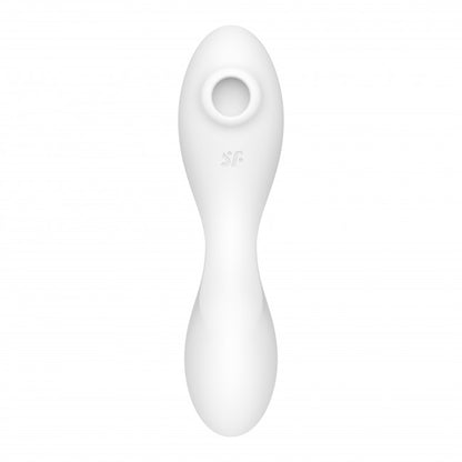 Satisfyer Curvy Trinity 5+ App Enabled Air Pulse Vibrator White