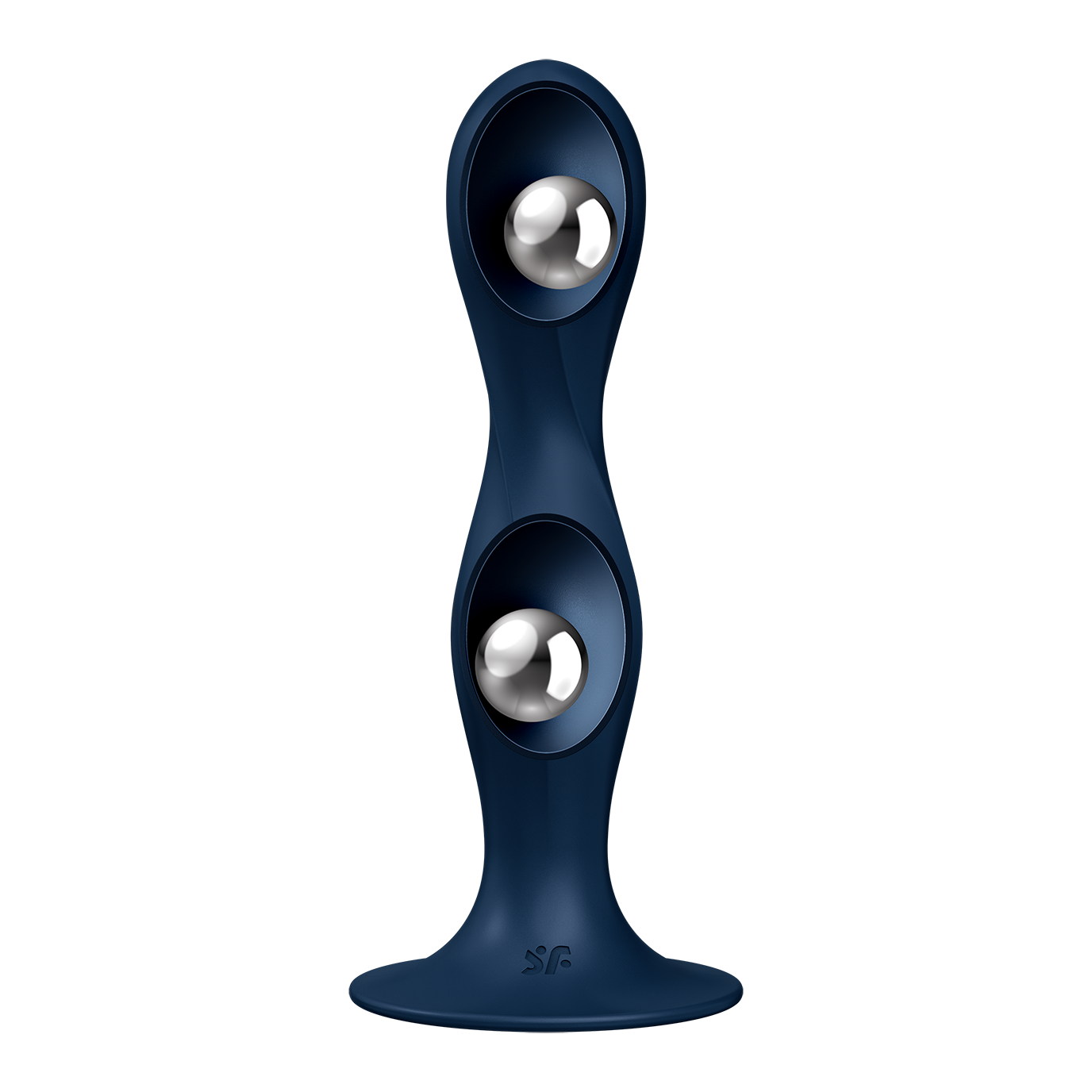 Satisfyer Double Ball-R Weighted Dildo Blue