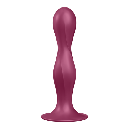 Satisfyer Double Ball-R Weighted Dildo Red