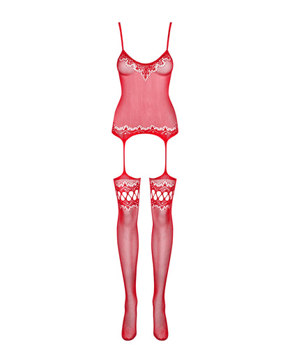 Obsessive F214 Red Bodystocking