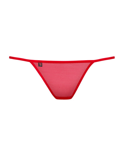 Obsessive Luiza Red Thong