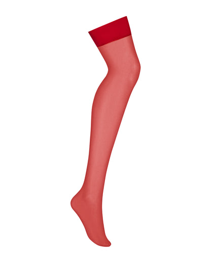 Obsessive S800 Red Stockings