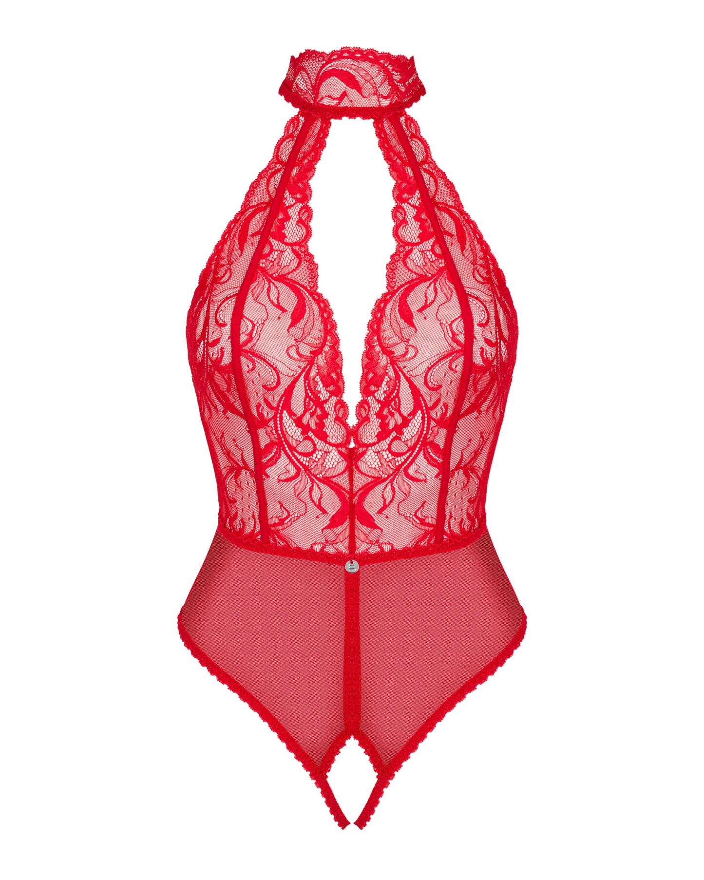 Obsessive Dagmarie Crotchless Red Teddy