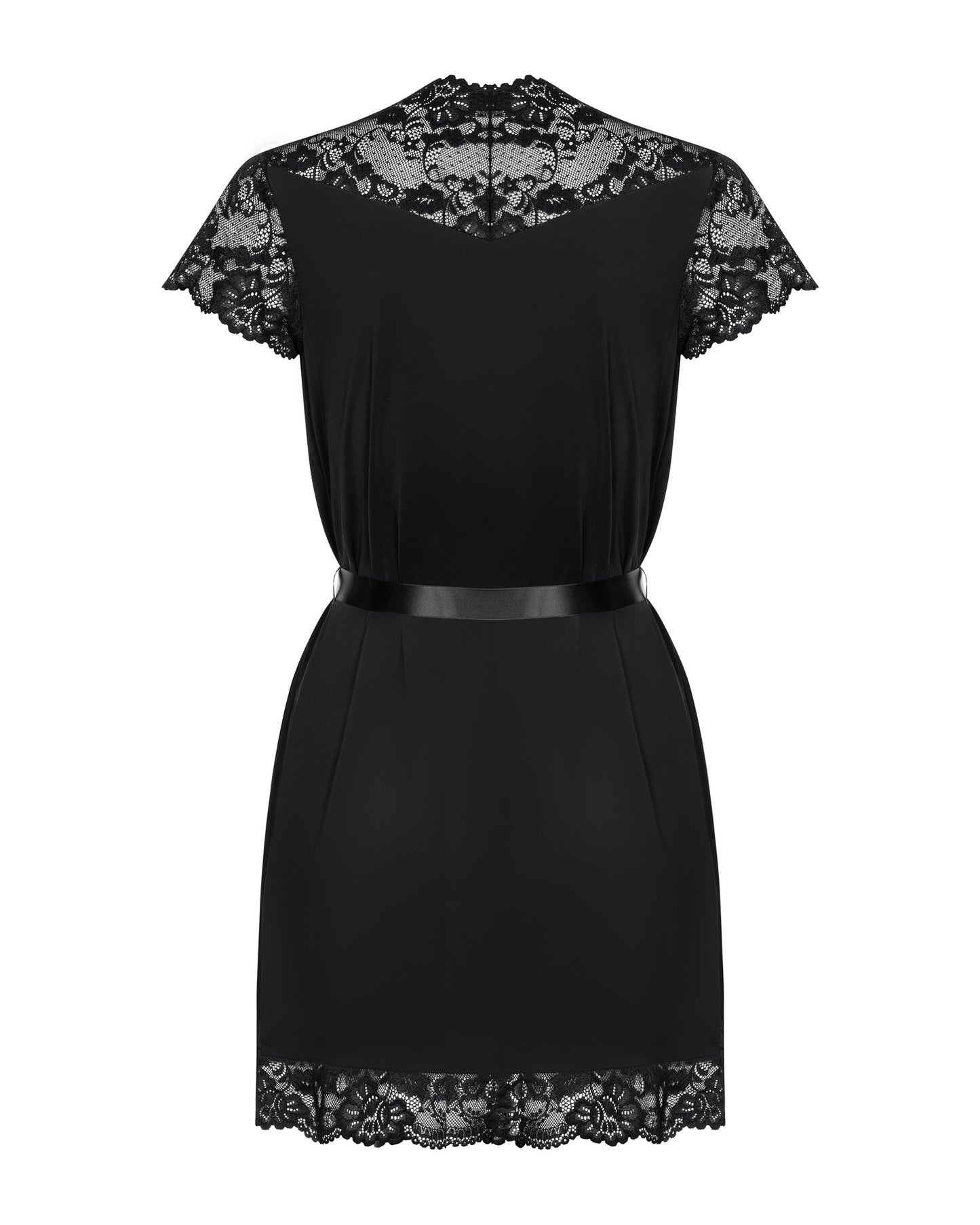 Obsessive 810 Black Peignoir