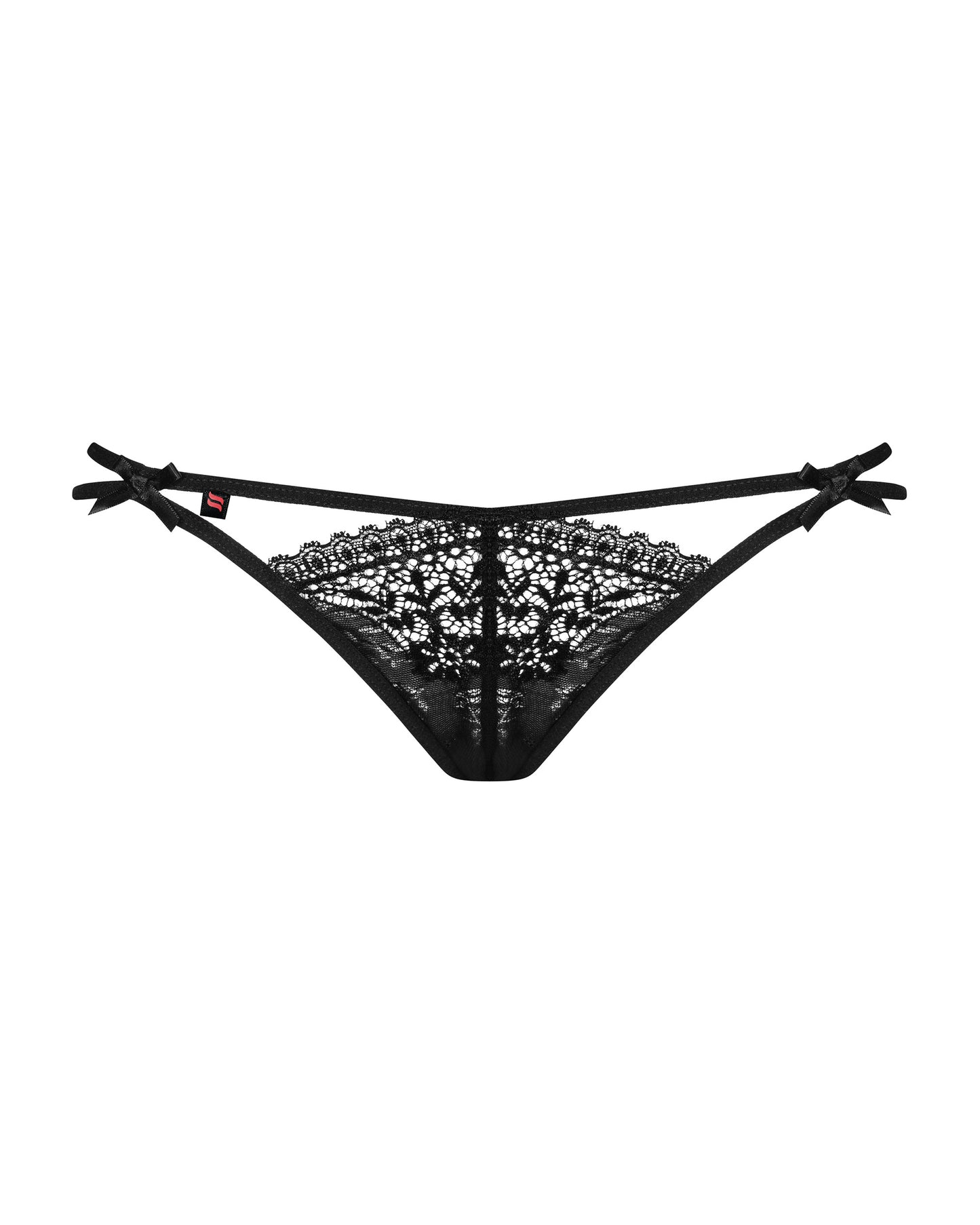 Obsessive Intensa Black Double Thong