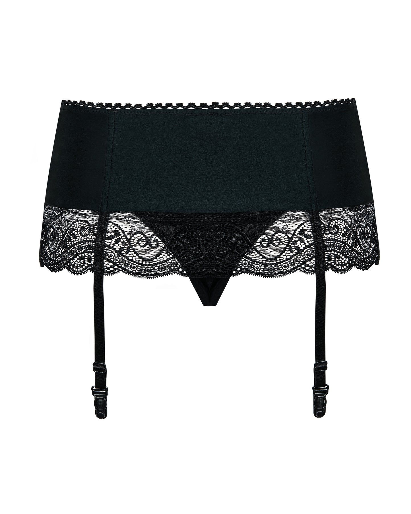 Obsessive Miamor Black Garter Belt