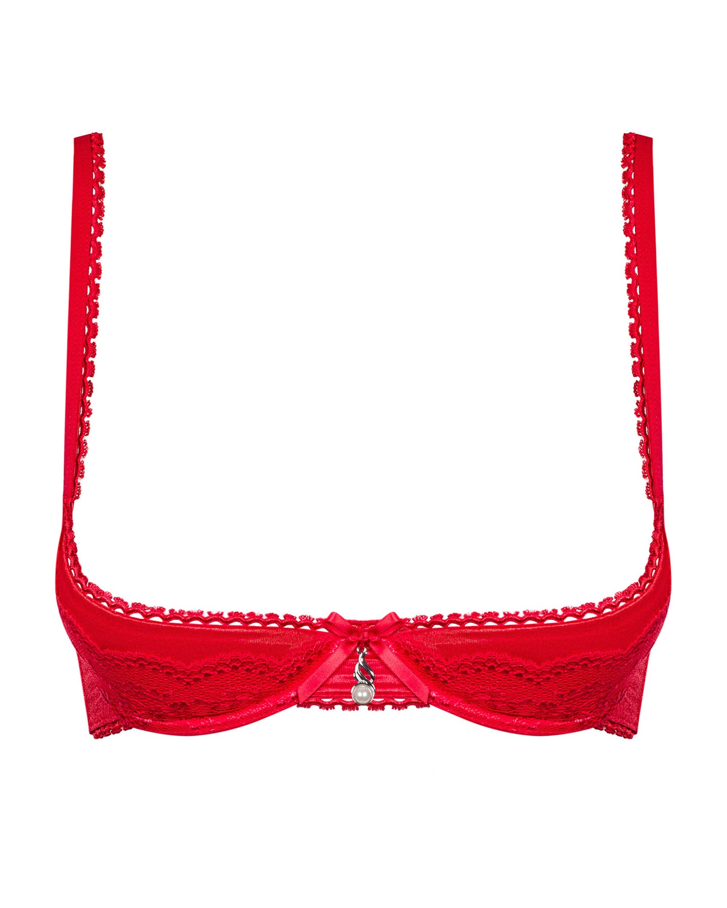 Obsessive Lovica Red Half-Bra