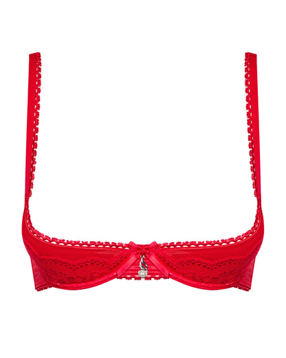 Obsessive Lovica Red Half-Bra