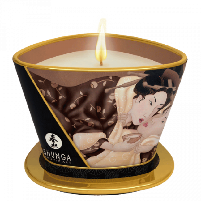 Shunga Massage Candle Intoxicating Chocolate 170ml