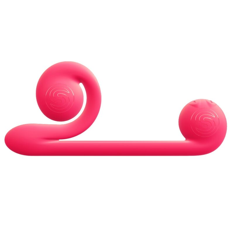 Snail Vibe Silicone Dual Stimulation Vibrator Pink