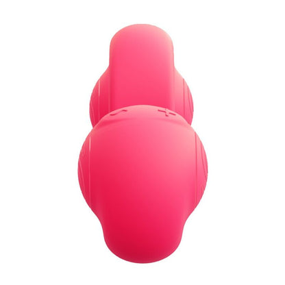 Snail Vibe Silicone Dual Stimulation Vibrator Pink