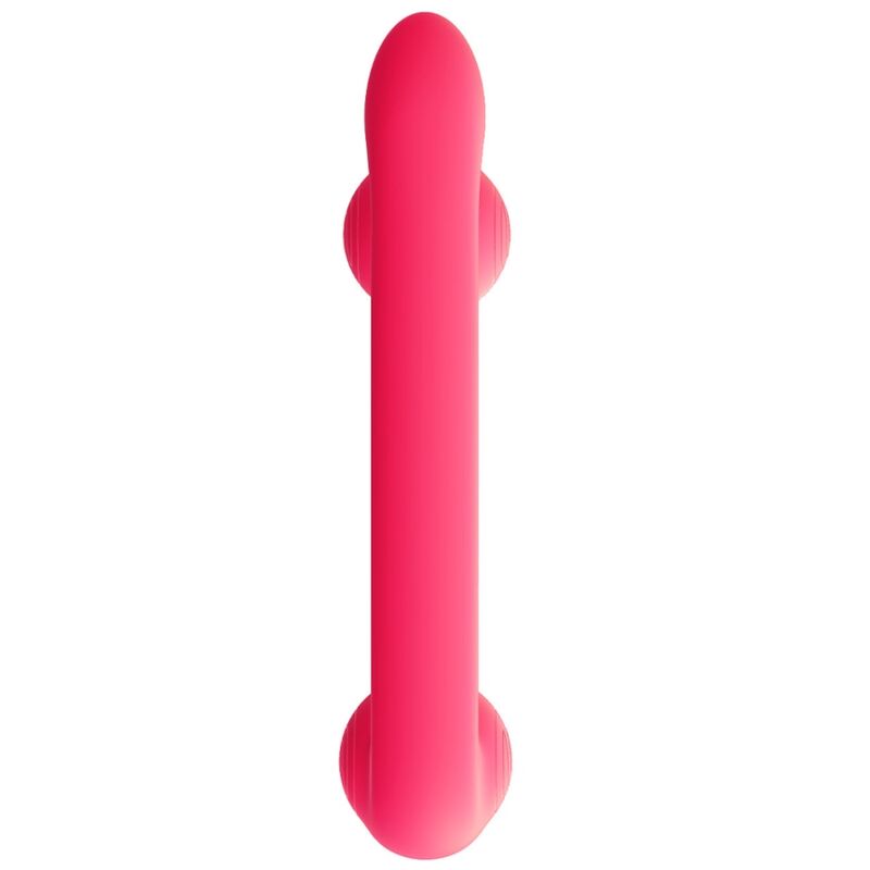 Snail Vibe Silicone Dual Stimulation Vibrator Pink