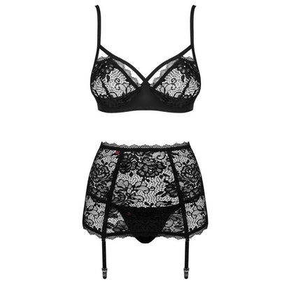 Obsessive Peonesia Lingerie Set