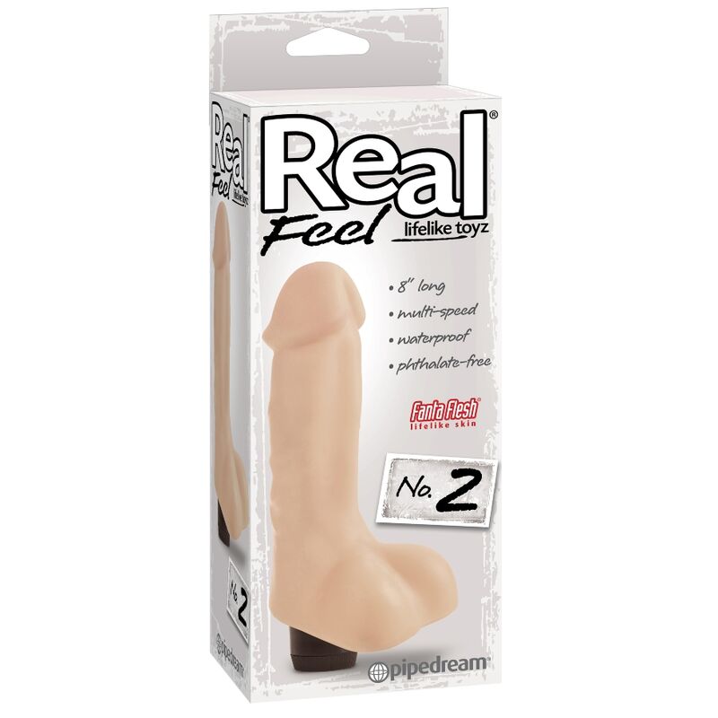 Real Feel Lifelike No2 Vibrating Dildo