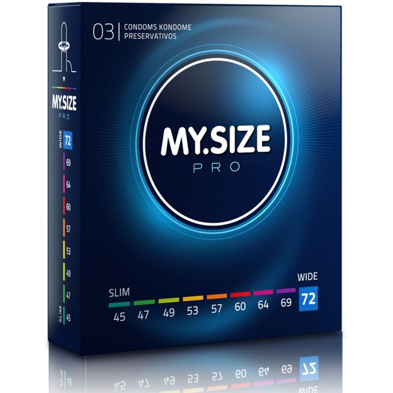 My Size Pro Latex Condoms 72mm