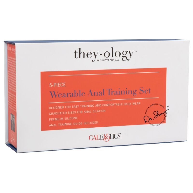 CalExotics They-ology 5-Piece Wearable Anal Training Set