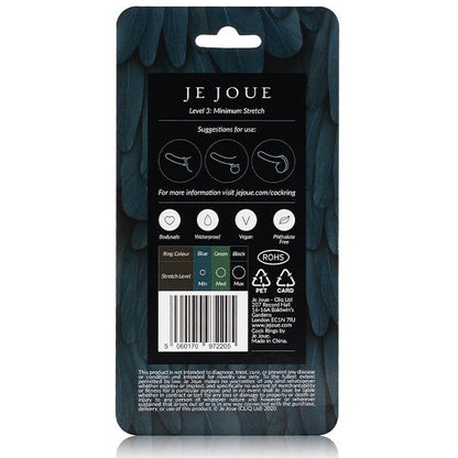 Je Joue Minimum Stretch Silicone Cock Ring Blue