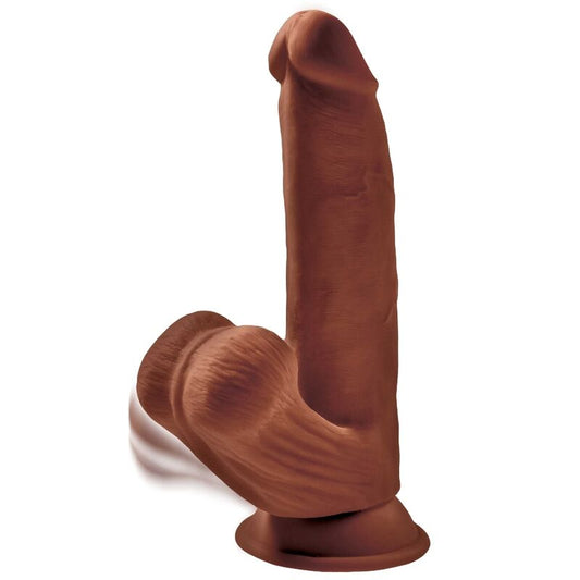 King Cock Plus 3D Swinging Balls Dildo 24.5cm Deep