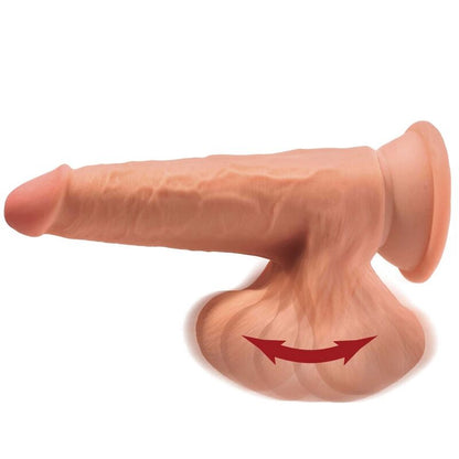 King Cock Plus 3D Swinging Balls Dildo 15.2cm Medium