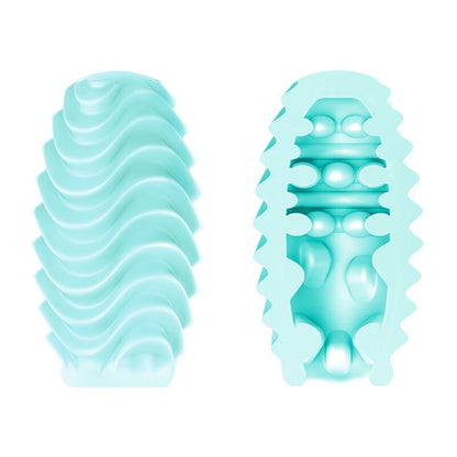 Pretty Love Turquoise Double Sided Masturbator Egg