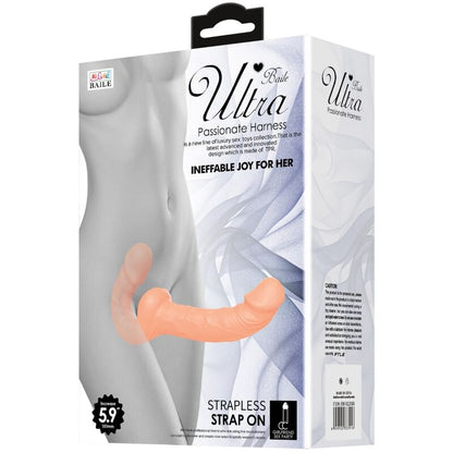 Baile Ultra Passionate Strapless Strap-On Dildo