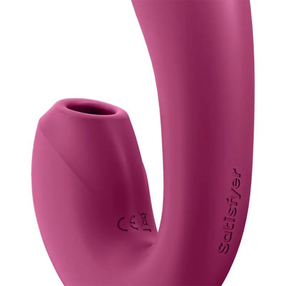 Satisfyer Sunray App Enabled Vibrating Air Pulse Dual Vibrator