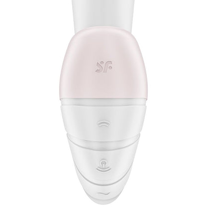 Satisfyer Supernova Vibrating Air Pulse Dual Vibrator White