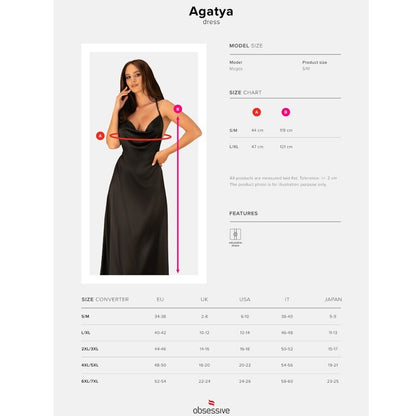 Obsessive Agatya Long Dress