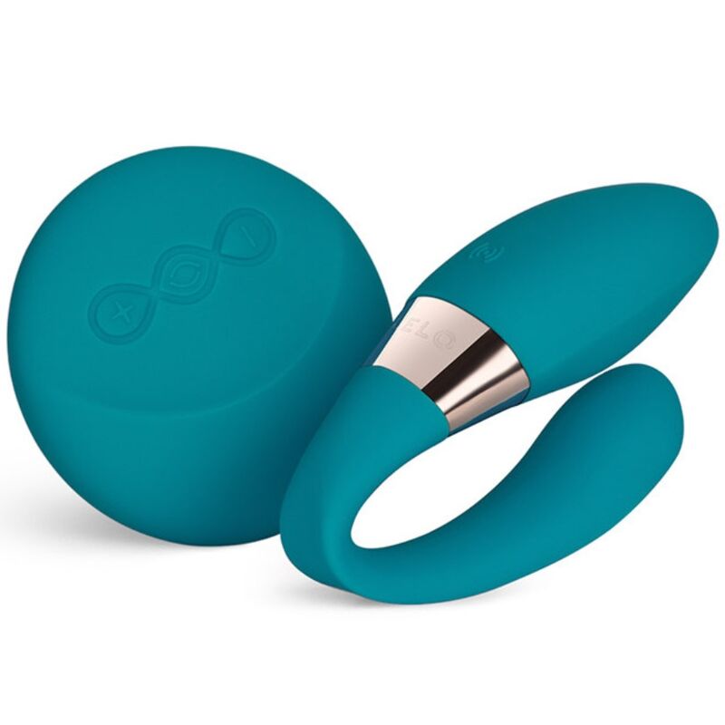 LELO Tiani Duo Couples Massager Ocean Blue