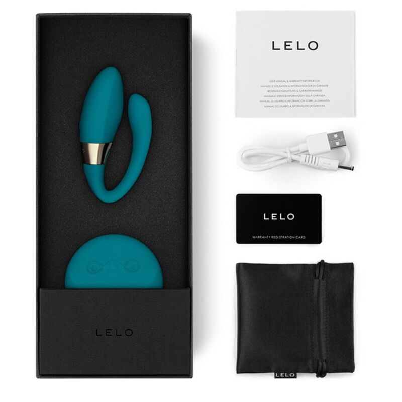 LELO Tiani Duo Couples Massager Ocean Blue