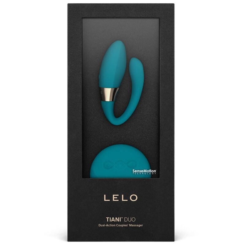 LELO Tiani Duo Couples Massager Ocean Blue